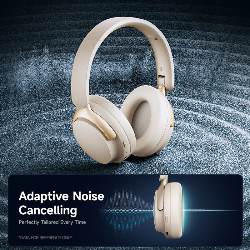 Over Ear Wireless Bluetooth Headphones ANC Active Noise Cancelling 90H