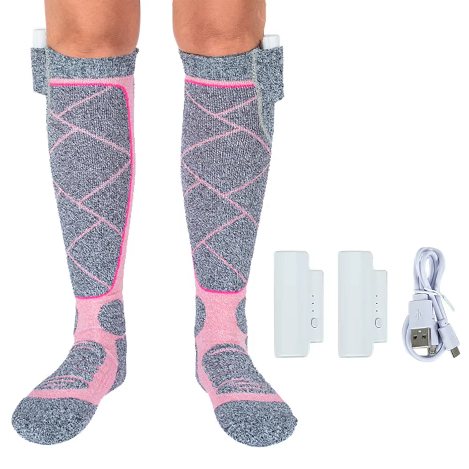 SkiHeati Heated Ski Socks