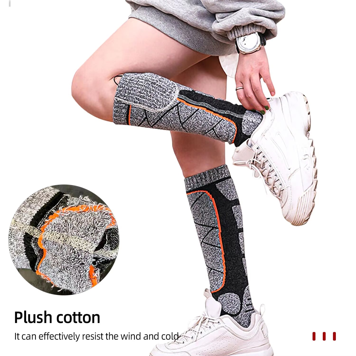 SkiHeati Heated Ski Socks