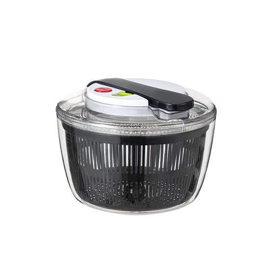SpiSalix Salad Spinner 3L Large Capacity with Instant-Stop Button and Non-Slip Base