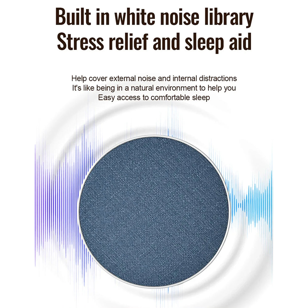Under Pillow Bluetooth Speaker 360 Surround Sound Wireless Sleep Speakers for Side Sleepers SpikMek