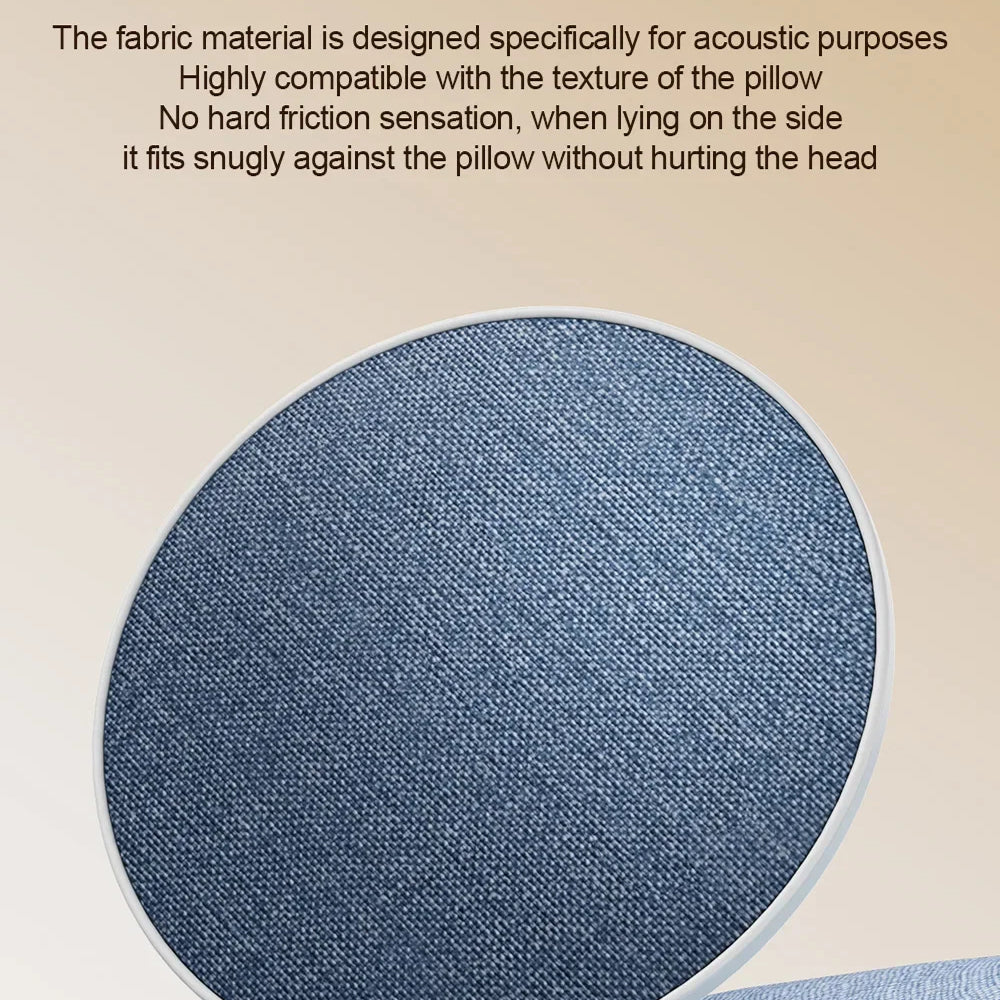 Under Pillow Bluetooth Speaker 360 Surround Sound Wireless Sleep Speakers for Side Sleepers SpikMek