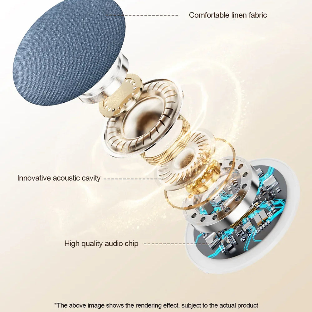 Under Pillow Bluetooth Speaker 360 Surround Sound Wireless Sleep Speakers for Side Sleepers SpikMek