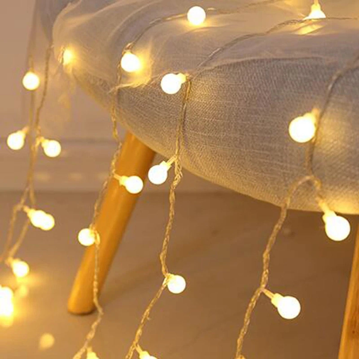 StrixLomi LED String Lights with Shatterproof PVC Shell, USB and Battery