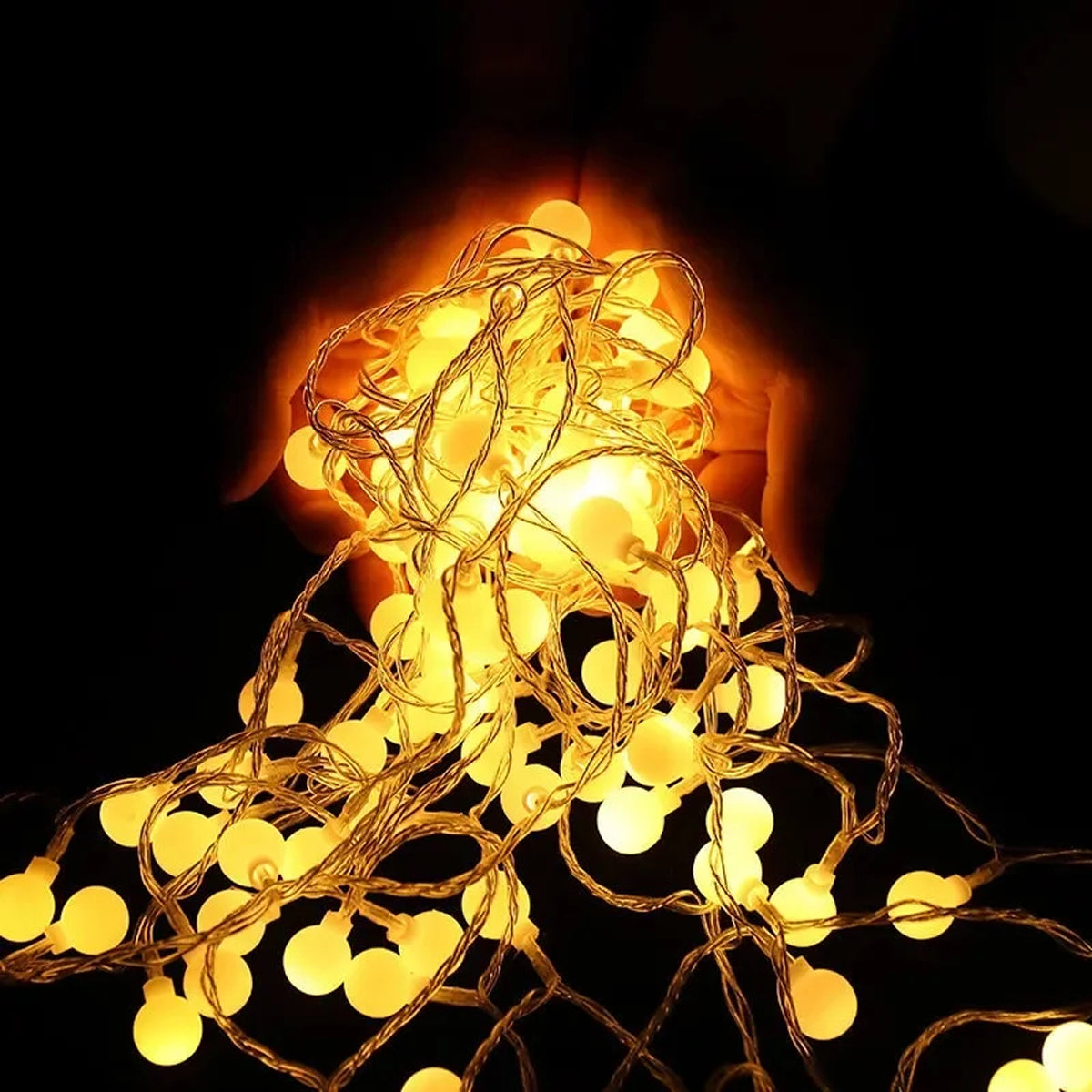 StrixLomi LED String Lights with Shatterproof PVC Shell, USB and Battery