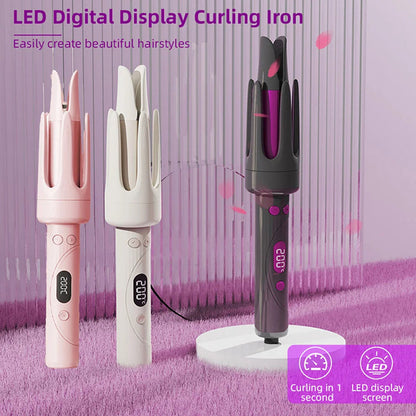 StylFoha 32mm Automatic Rotating Ceramic Curling Iron