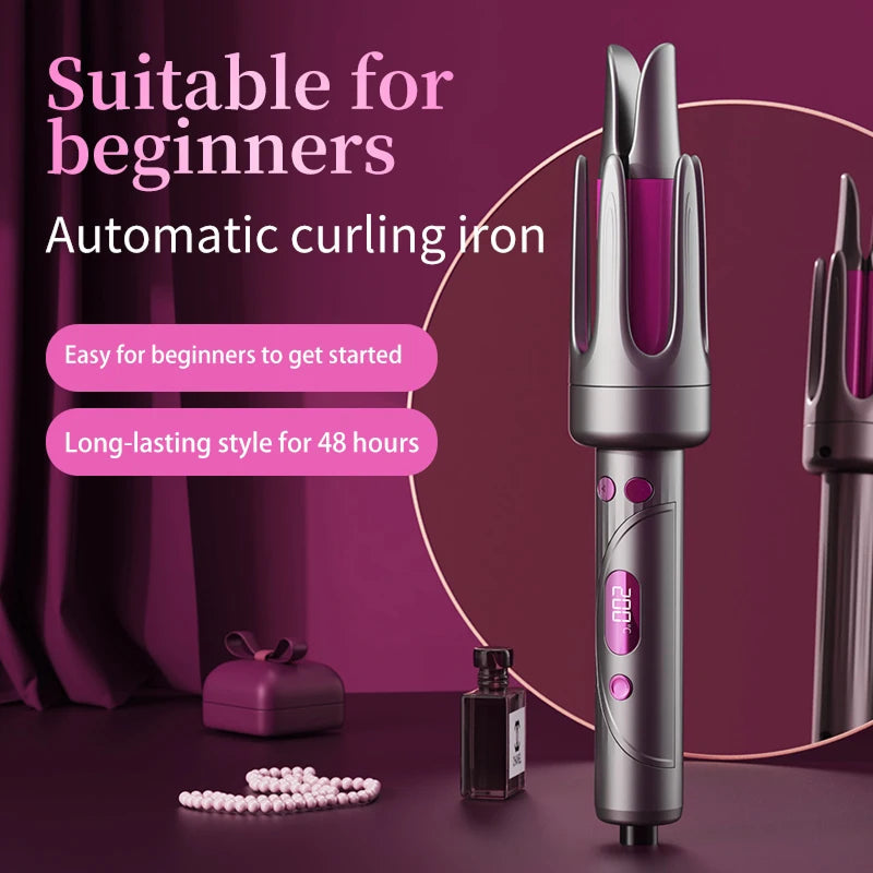 StylFoha 32mm Automatic Rotating Ceramic Curling Iron