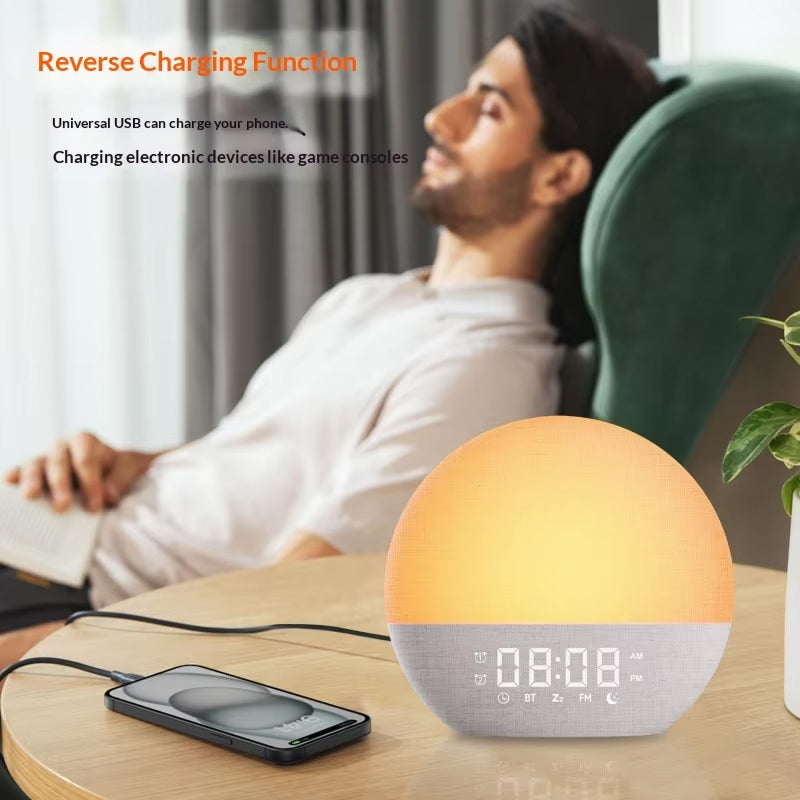 Sunrise Wake Up Light Alarm Clock with Sunrise Simulation & Sleep Aid