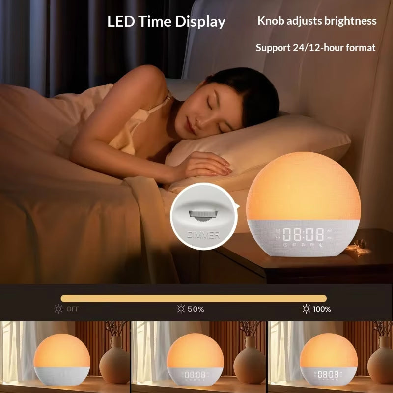 Sunrise Wake Up Light Alarm Clock with Sunrise Simulation & Sleep Aid