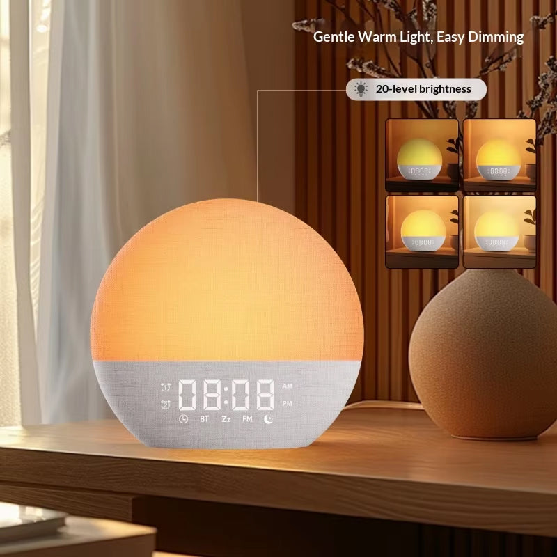 Sunrise Wake Up Light Alarm Clock with Sunrise Simulation & Sleep Aid