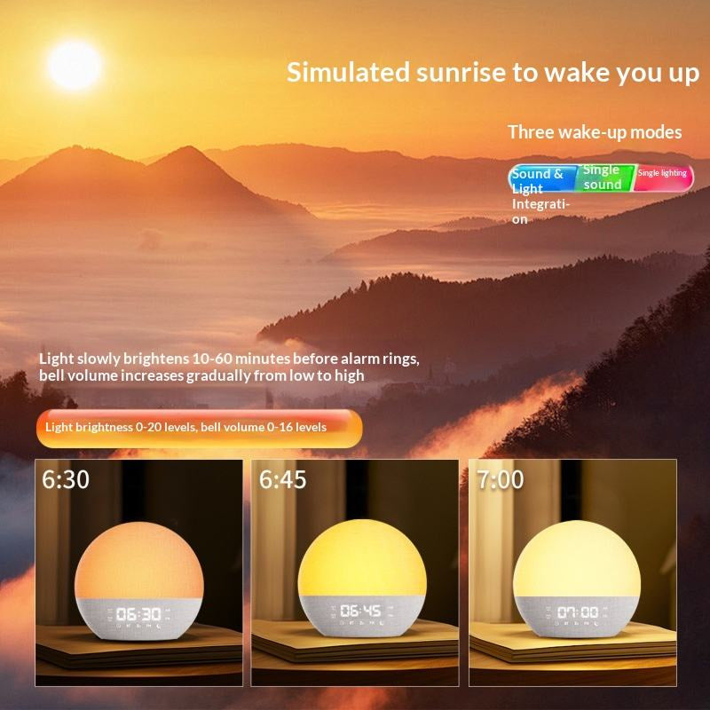 Sunrise Wake Up Light Alarm Clock with Sunrise Simulation & Sleep Aid