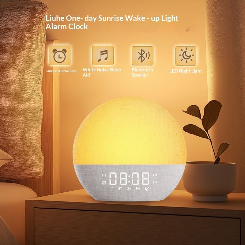 Sunrise Wake Up Light Alarm Clock with Sunrise Simulation & Sleep Aid