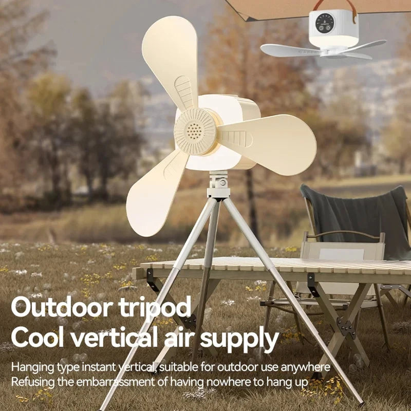 Outdoor Ceiling Fan with Lights & Remote Control Weatherproof Patio Fan