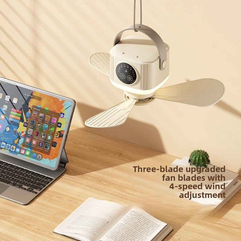 Outdoor Ceiling Fan with Lights & Remote Control Weatherproof Patio Fan
