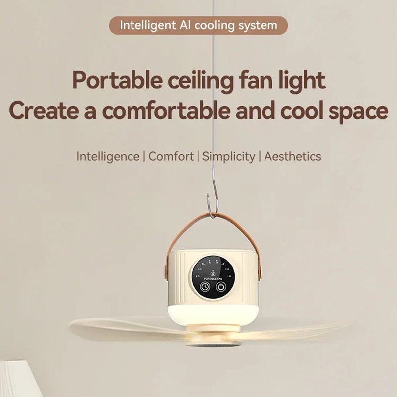 Outdoor Ceiling Fan with Lights & Remote Control Weatherproof Patio Fan