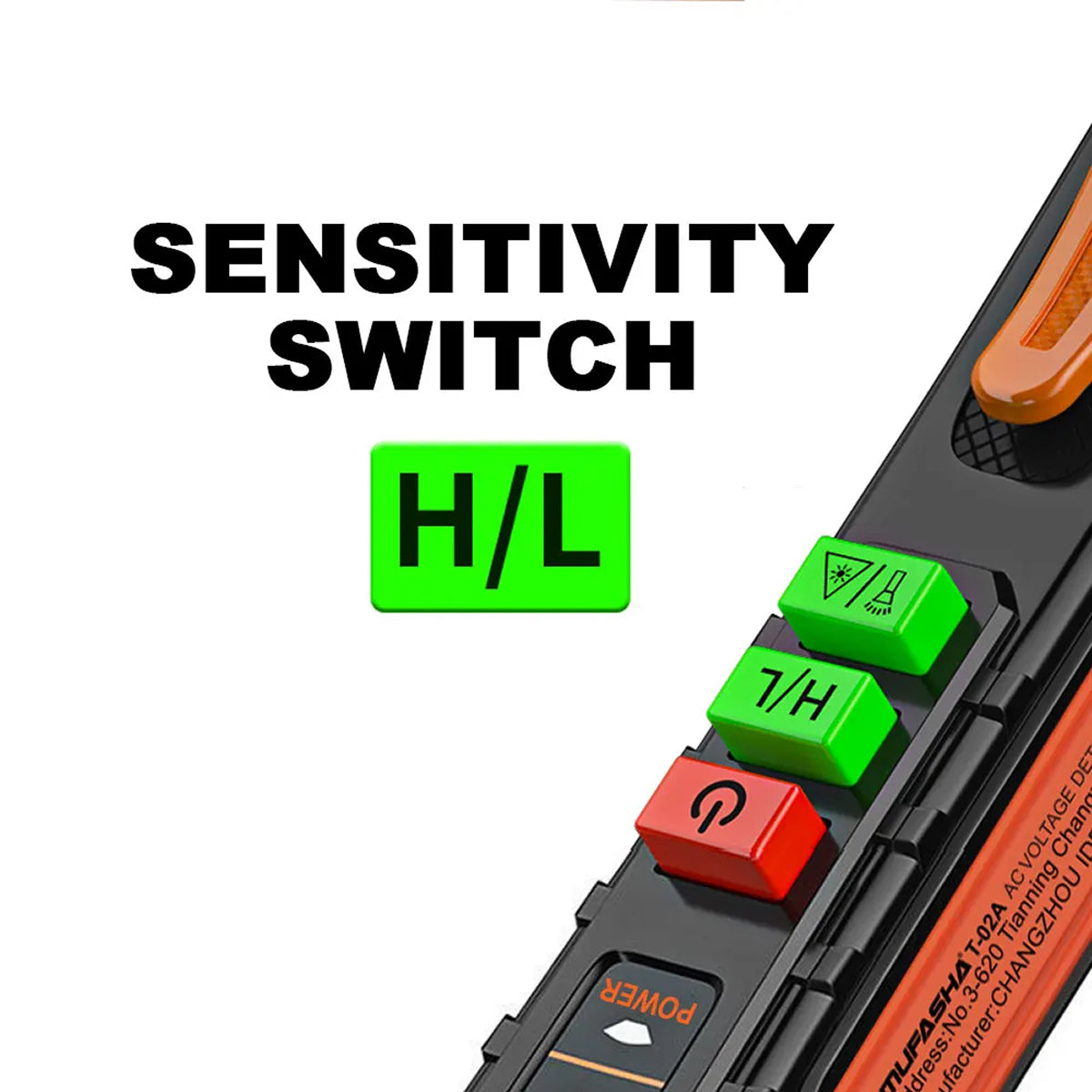 Non Contact Voltage Tester Pen 12V-1000V AC Circuit Detector with LED Flashlight ValixRima