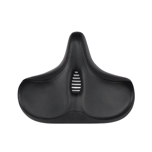 ViBikex Extra-Wide 13-Inch Bike Seat Comfort Memory Foam with Dual-Spring Suspension