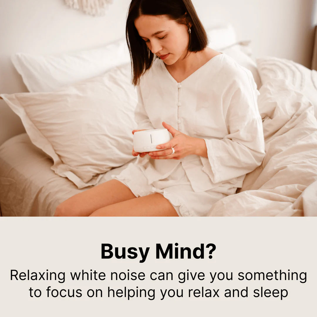 ViWhimix Sleep Sound Machine - 30 High-Fidelity Non-Looping Sounds, 36 Volume Levels with Timer