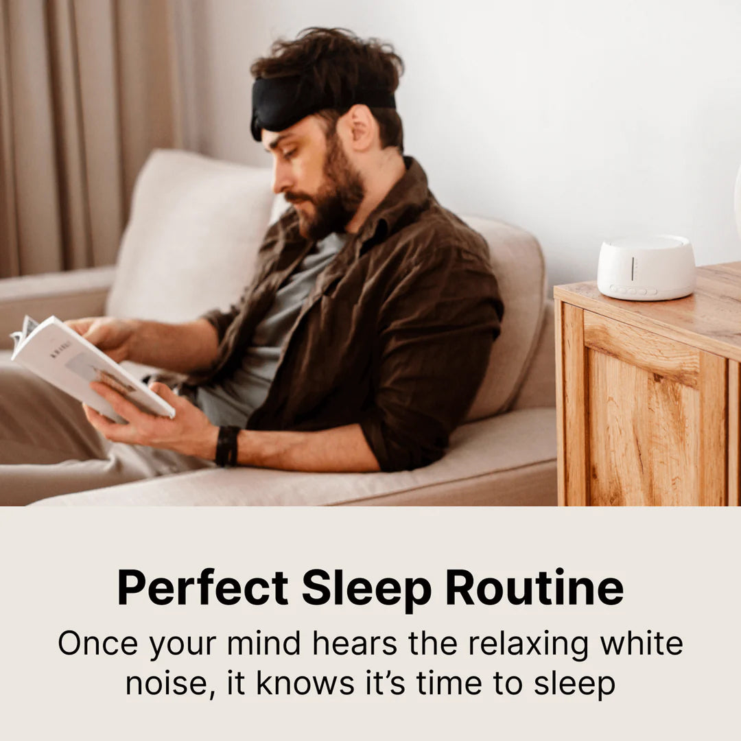 ViWhimix Sleep Sound Machine - 30 High-Fidelity Non-Looping Sounds, 36 Volume Levels with Timer