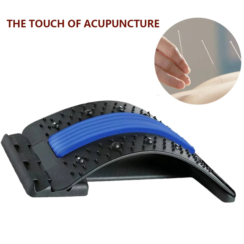 VicChixi Back Stretcher 150 Nodes 3 Levels Lumbar Lower Pain Relief Decompressor