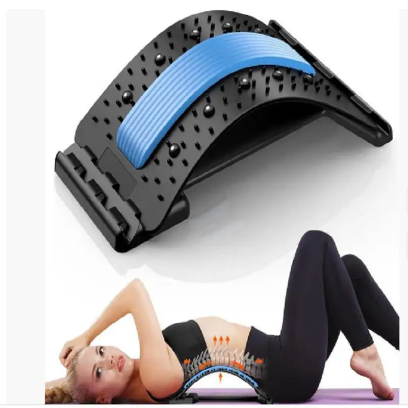 VicChixi Back Stretcher 150 Nodes 3 Levels Lumbar Lower Pain Relief Decompressor