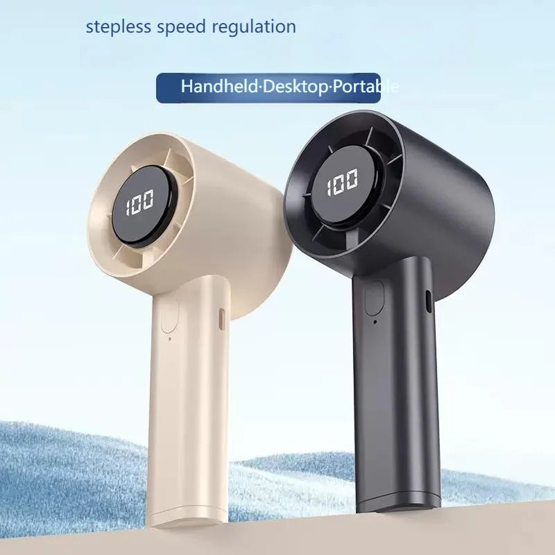 Portable Handheld Fan - Battery Operated Mini Personal Cooling Fan for Travel and Outdoor