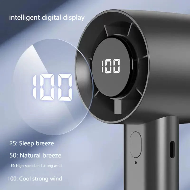Portable Handheld Fan - Battery Operated Mini Personal Cooling Fan for Travel and Outdoor