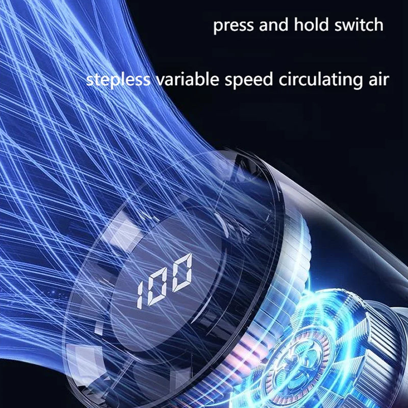 Portable Handheld Fan - Battery Operated Mini Personal Cooling Fan for Travel and Outdoor