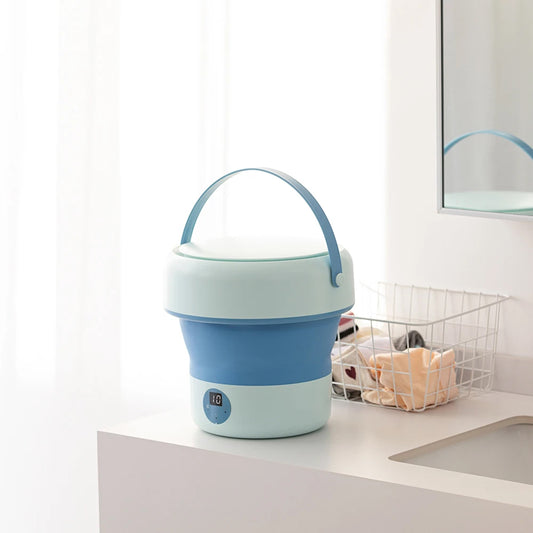 ZipWashi Portable Washing Machine 6L-18L Expandable Folding Washer with Ozone Sterilization